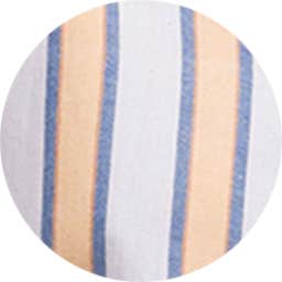 LOCKER GESCHNITTENE BLUSE MIT GESTREIFTEM MUSTER