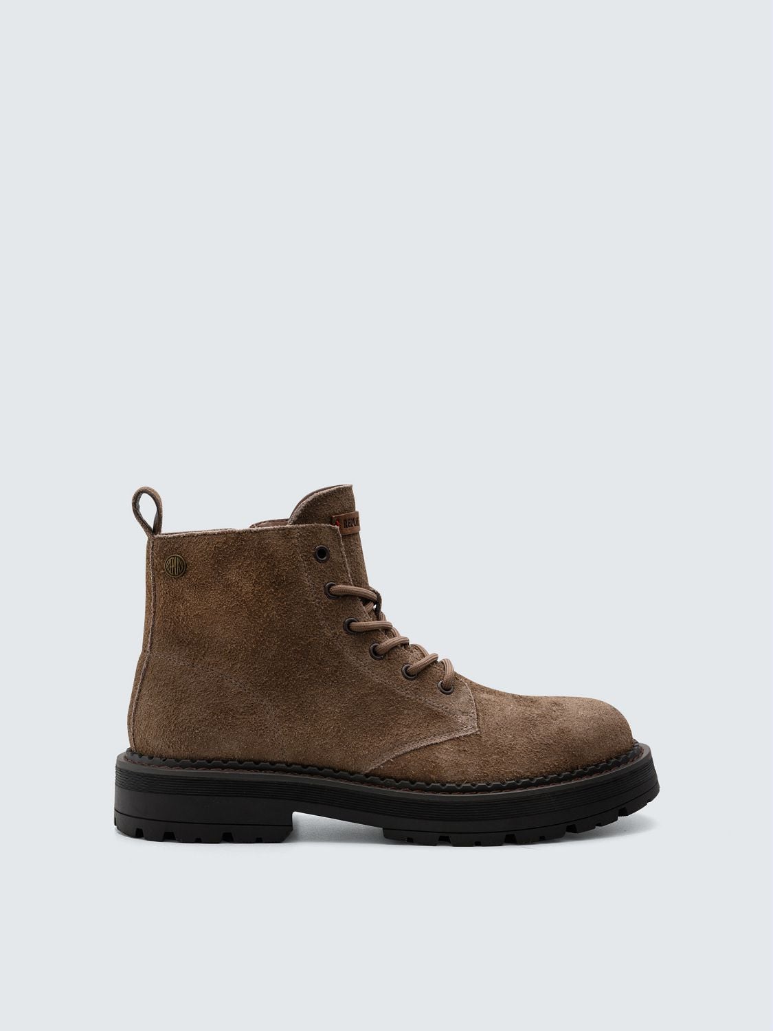 REPLAY STIEFELETTEN AUS VELOURSLEDER OBLIVION FUTURE GMC1S .000.C0003L TAUPE_ 1