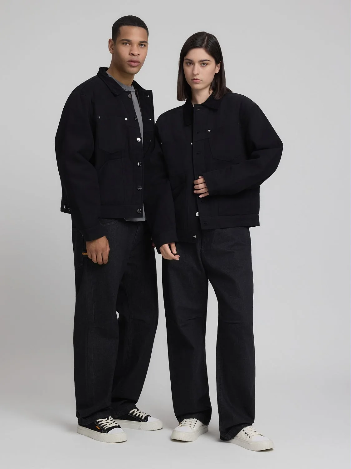 REPLAY PADDED JACKET AGENDER REPLAY INC. KU8000.000.D85408 BLACK 1