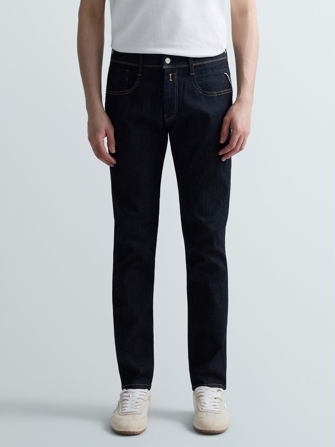 REPLAY SLIM-FIT-JEANS ANBASS M914Y .000.661 FI3 DARK BLUE 2