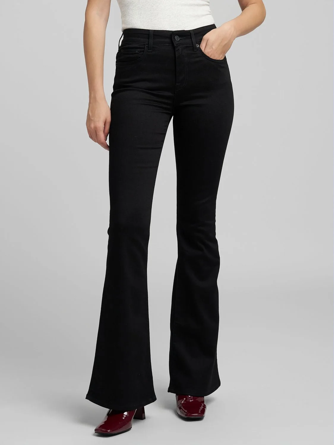 REPLAY AUSGESTELLTE JEANS JOELLA WA534 .000.877 801 BLACK 2