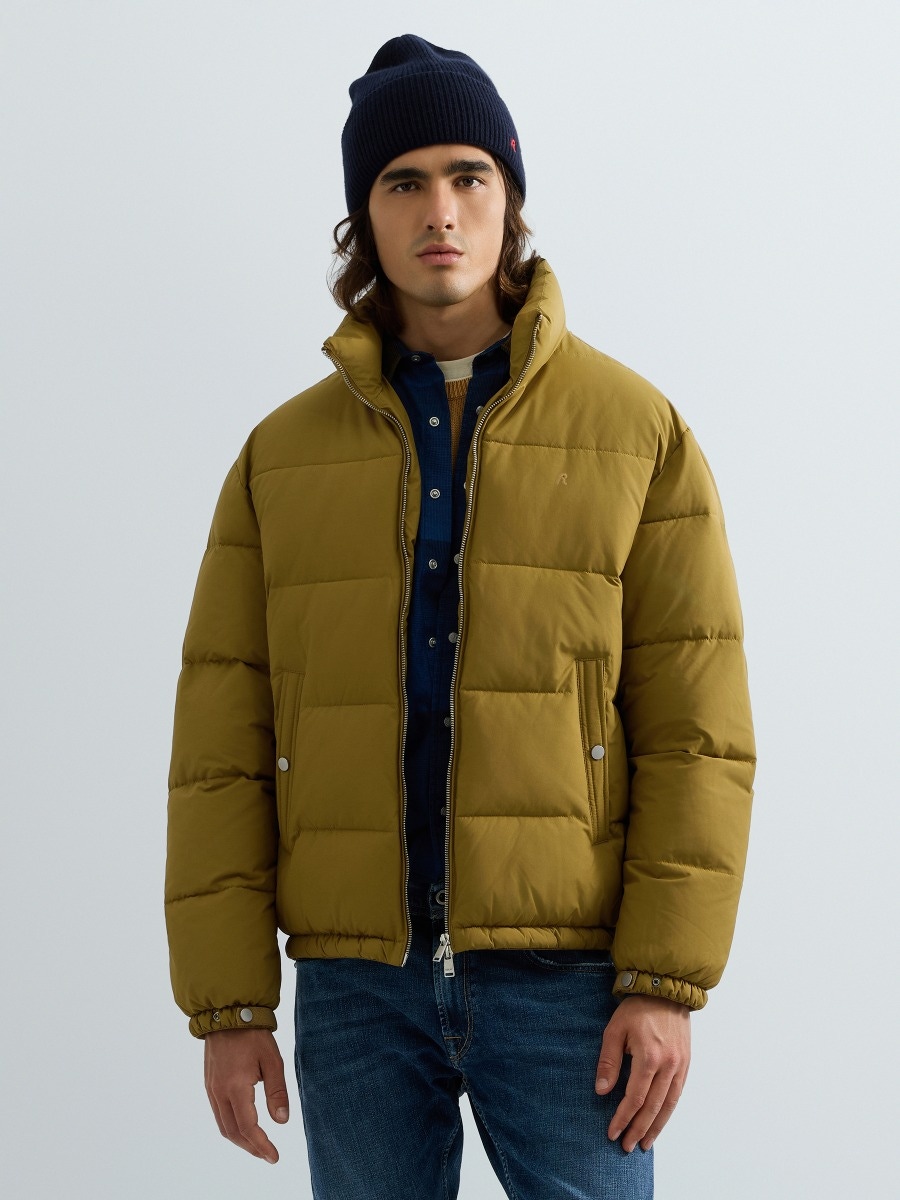 REPLAY JACKET WITH MATTE FINISH M000B .000.2222F PLANTATION 2