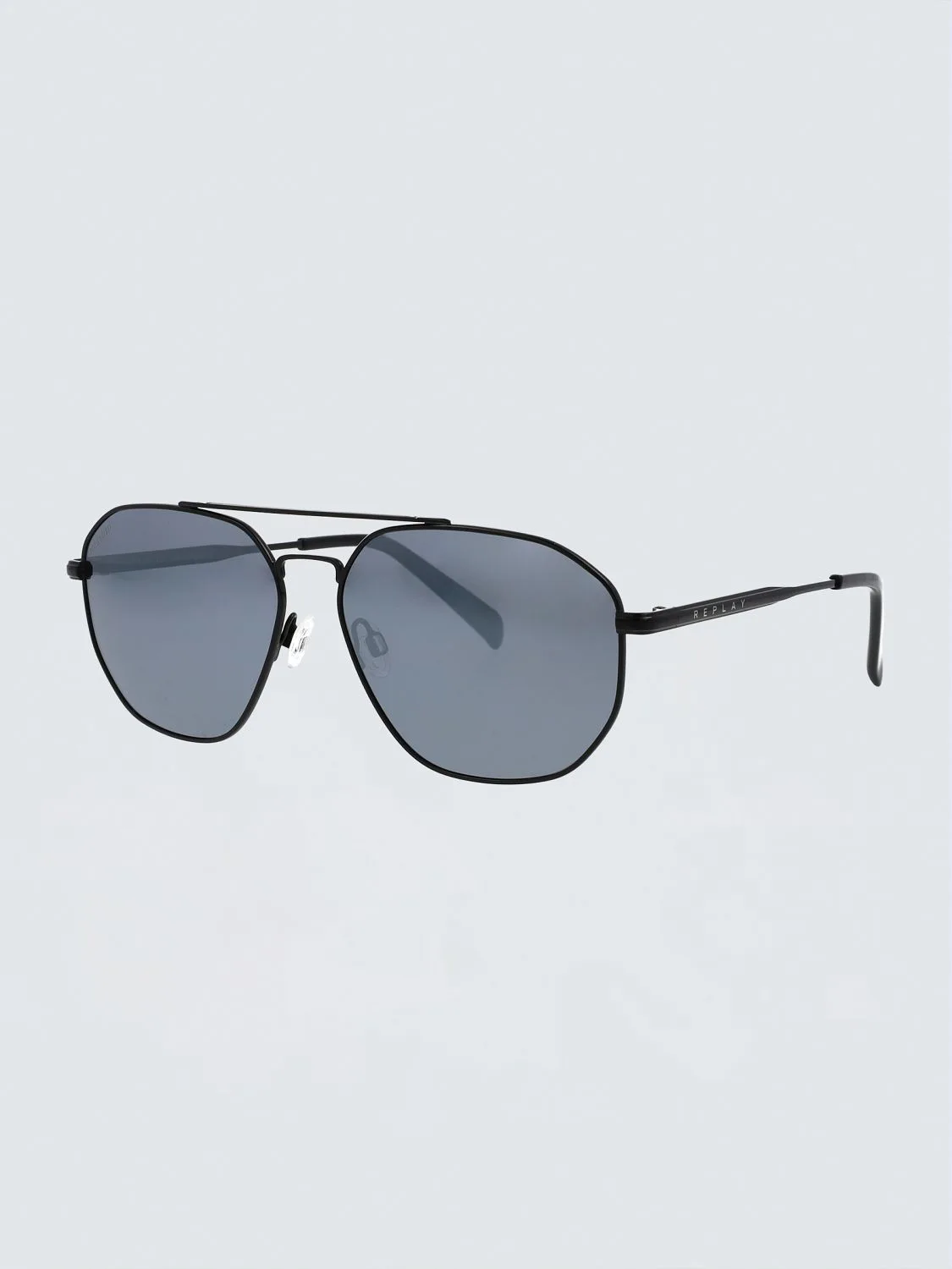 REPLAY UNISEX SQUARE METAL SUNGLASSES AS700S.R00.RY700S COLORE S01 2