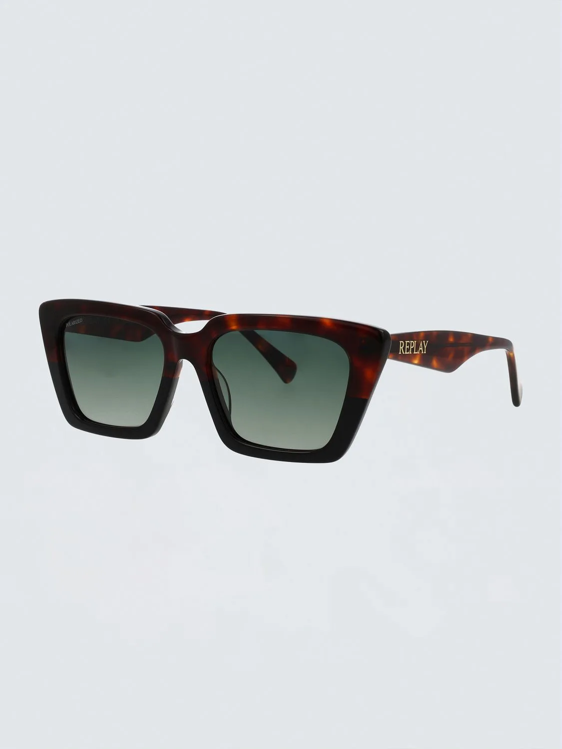 REPLAY WOMEN’S SQUARE CAT-EYE SUNGLASSES AS703S.R00.RY703S COLORE S01 4