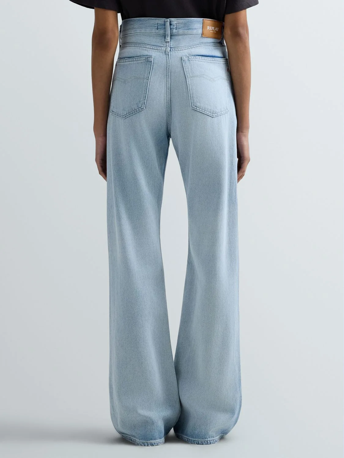 Becka flared bootcut jeans Super light blue | Replay Jeans