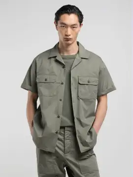 CHEMISE COL BOWLING REPLAY SARTORIALE