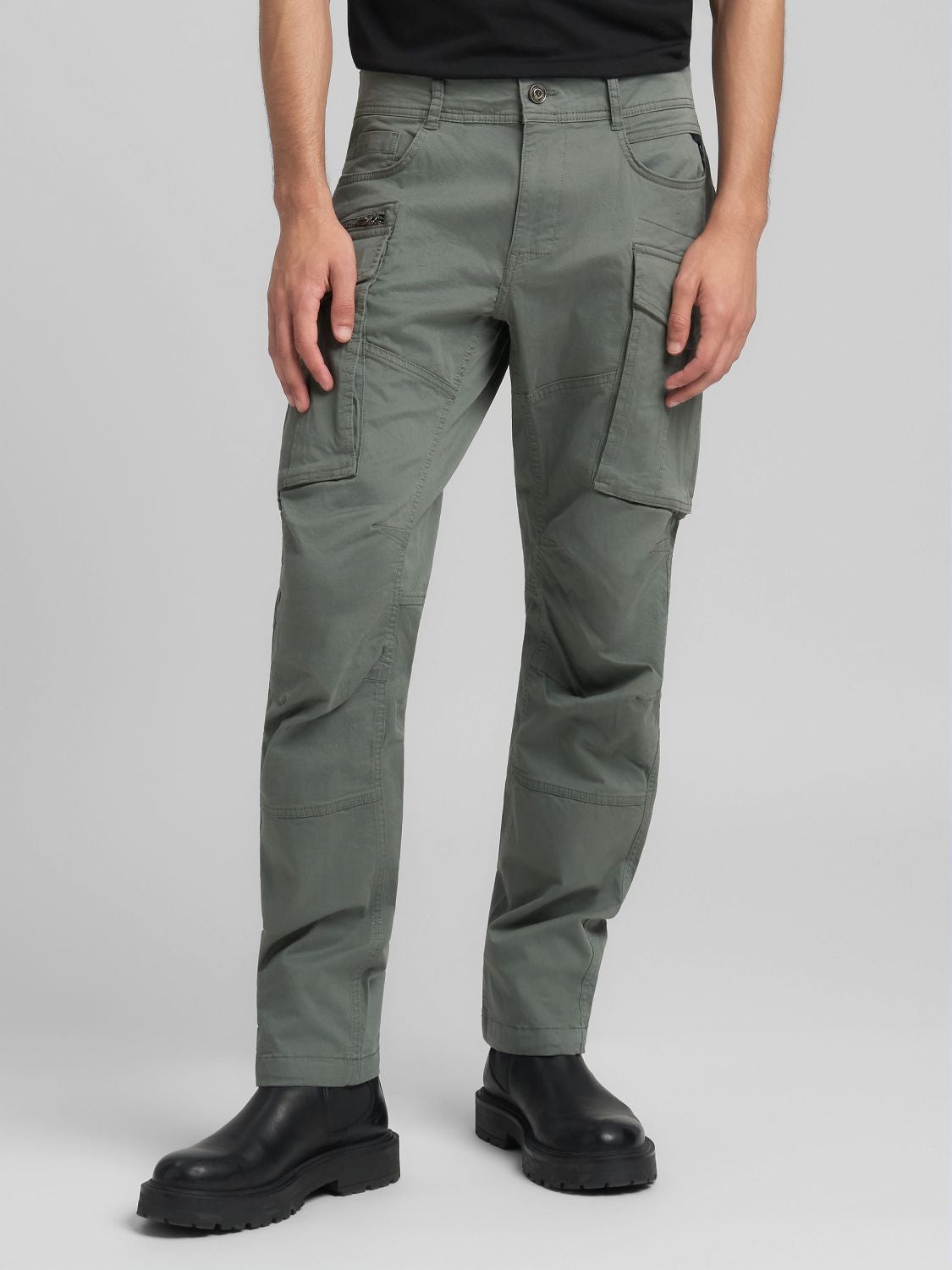 REPLAY PANTALON CARGO JOE M9873A.000.84387 AVIATOR GREEN 2