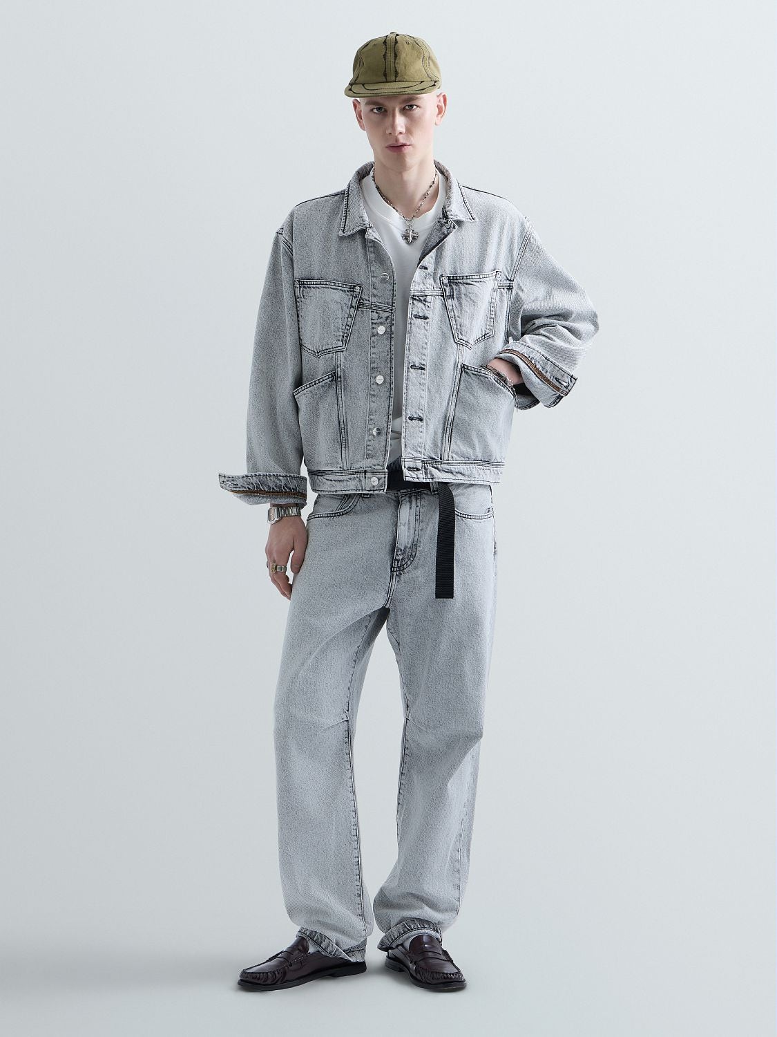 REPLAY KU8001.000.D936010-Jacket KU8001.000.D936010 SUPER LIGHT GREY 1