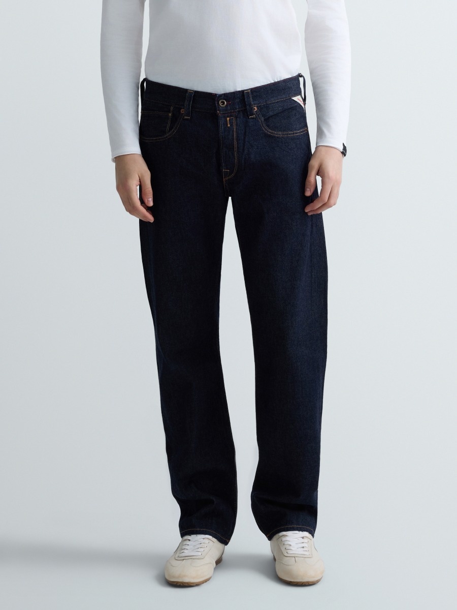 REPLAY DERYCK REGULAR-FIT JEANS M1039R.000.814 07A DARK BLUE 2