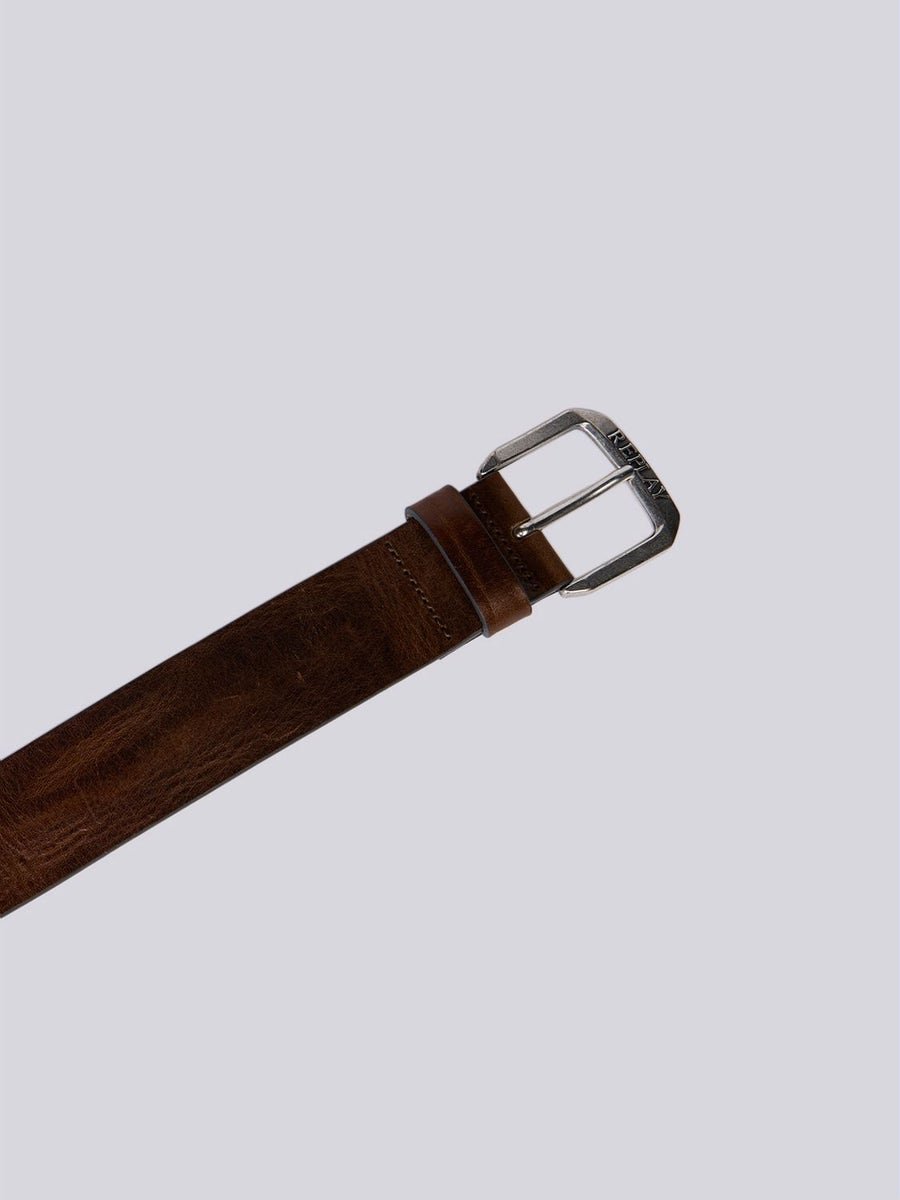 REPLAY CEINTURE EN CUIR VINTAGE AM2515.000.A3077 FADED GREY MUD 3 REPLAY CEINTURE EN CUIR VINTAGE AM2515.000.A3077 FADED GREY MUD 3