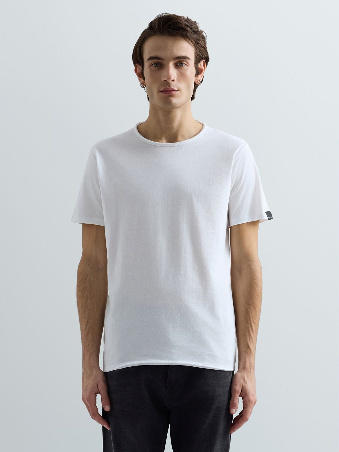 REPLAY T-SHIRT RAS-DU-COU EN COTON M3590A.000.2660 WHITE 2