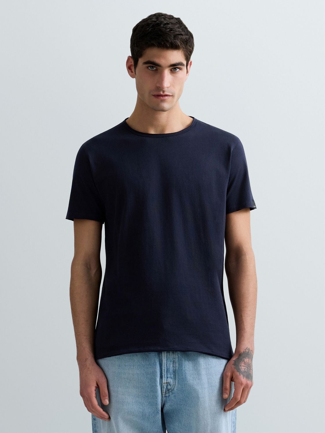 REPLAY T-SHIRT RAS-DU-COU EN COTON M3590A.000.2660 NIGHT BLUE... 2