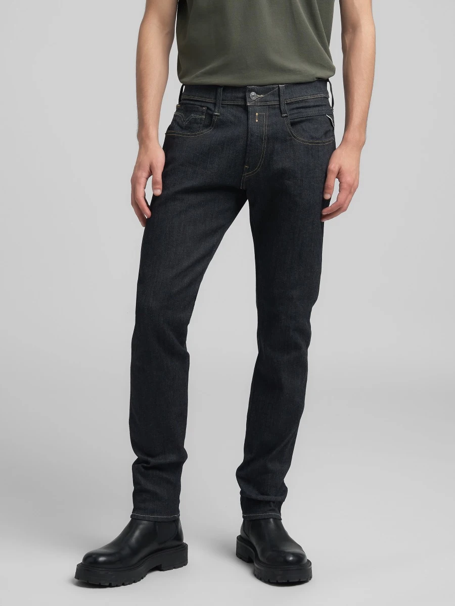 REPLAY Jean coupe slim Anbass M914Y .000.661 FI3 DARK BLUE 3