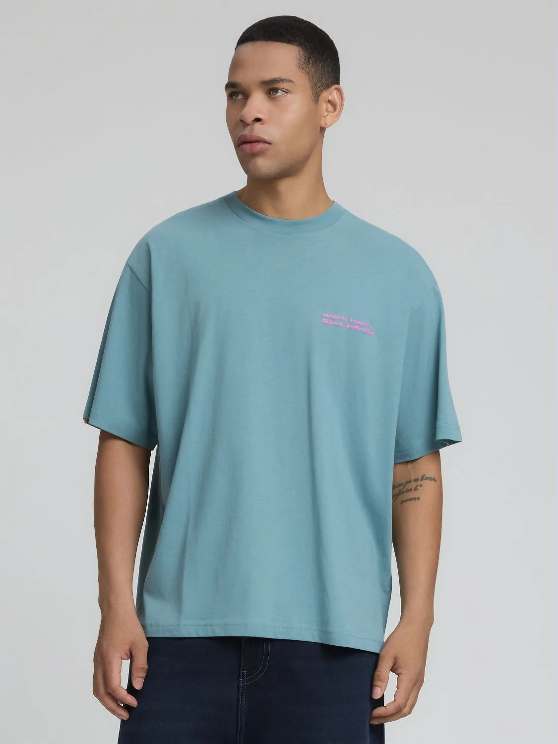 REPLAY KU6017.000.D23608P-TShirt KU6017.000.D23608P HARDWARE AZURE 2