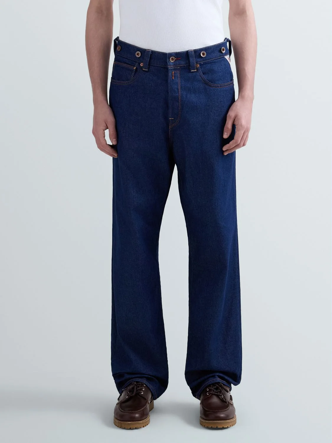 REPLAY BWAII RELAXED-FIT JEANS M1040R.000.519 07A DARK BLUE 2