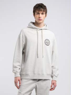 KAPUZENSWEATSHIRT MIT STICKEREI