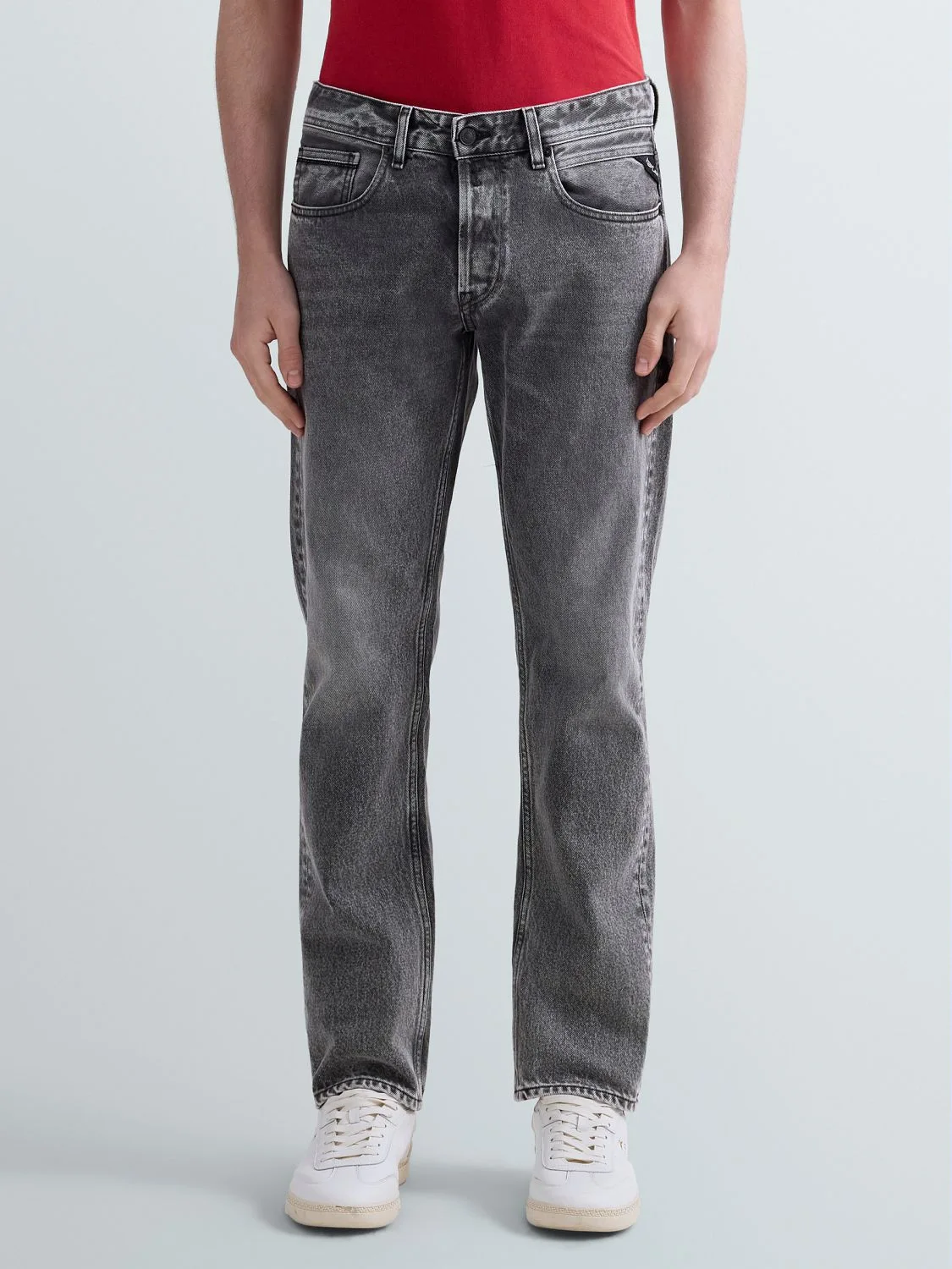 REPLAY STRAIGHT-FIT-JEANS GROVER MA972 .000.888 0C5 MEDIUM GREY 2