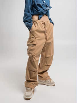 CARGO-JOGGINGHOSE AUS TWILL