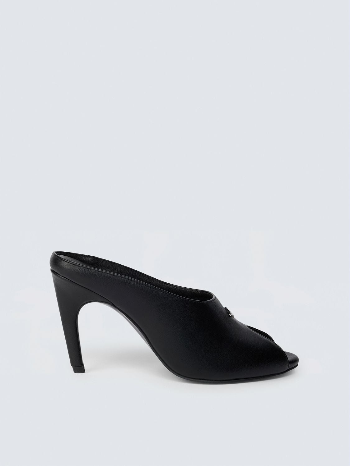 REPLAY LUCIE TONAL HIGH-HEELED MULES GWH3L .000.C0001S BLACK 1