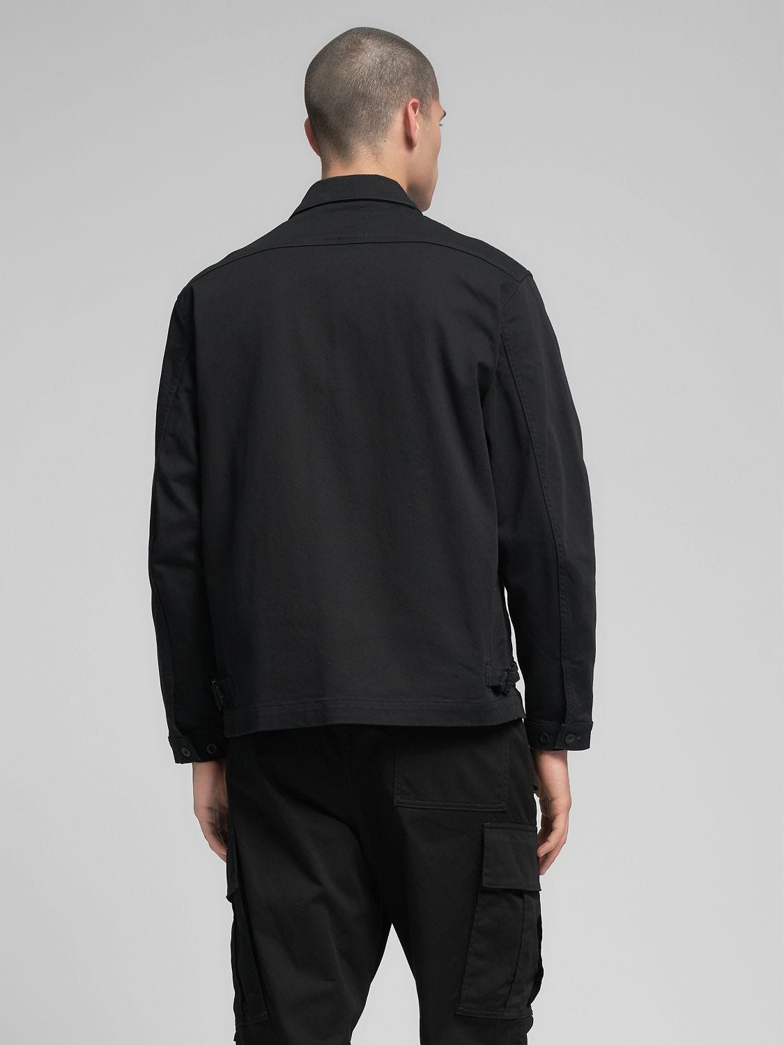 ジャケット・アウター REPLAY reversible ma-1 M black camofula Black denim jacket | Replay Jeans