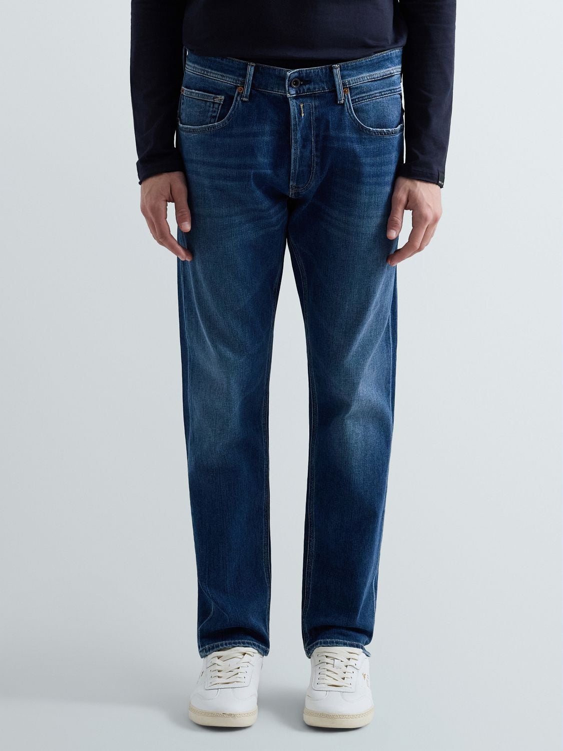 REPLAY WILLBI REGULAR-FIT JEANS M1008 .000.879 10A DARK BLUE 2