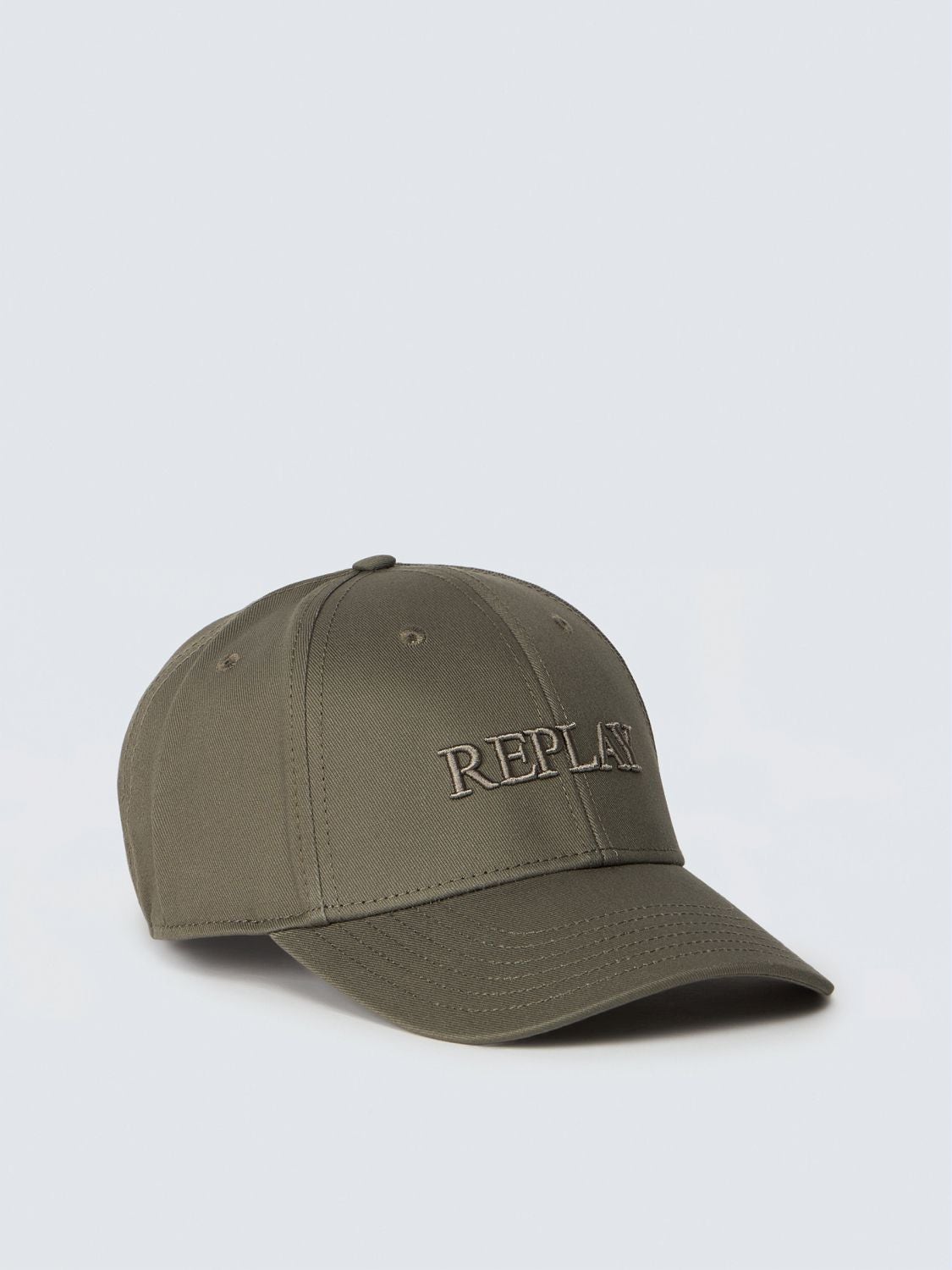 REPLAY HAT WITH LOGO AX4161.002.A0113 MILITARY OLIVE 1