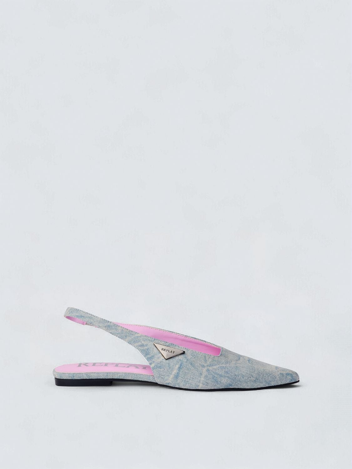 REPLAY SLINGBACK-BALLERINAS VIVIANE DENIM GWB25 .000.C0001T DENIM 1
