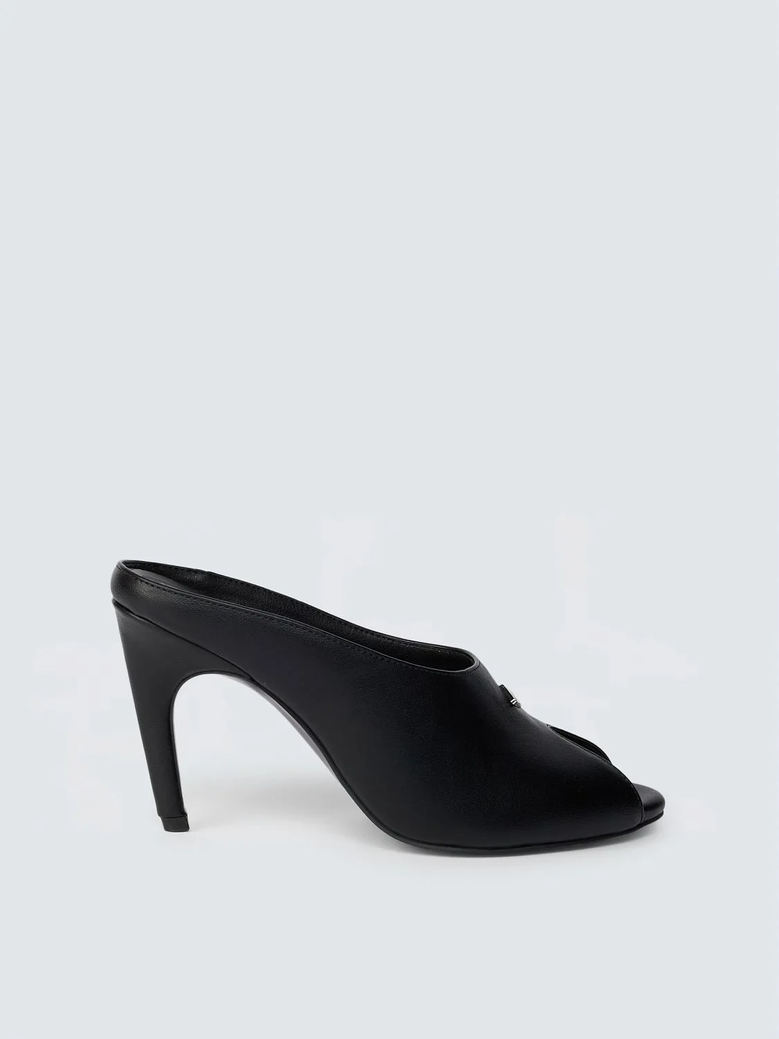 REPLAY LUCIE TONAL HIGH-HEELED MULES GWH3L .000.C0001S BLACK 1