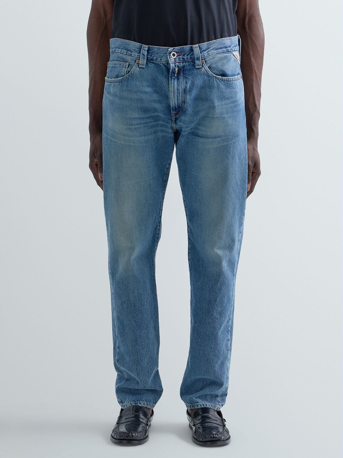 REPLAY SLIM-FIT-JEANS NEAAL M1038R.000.814 838 MEDIUM BLUE 2