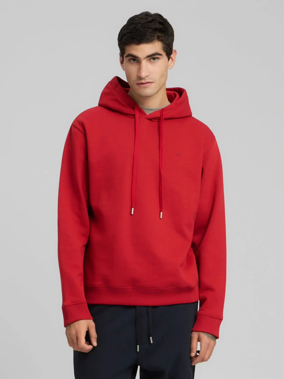 REPLAY HOODY WITH LOGO M3109 .000.23736P RED 2