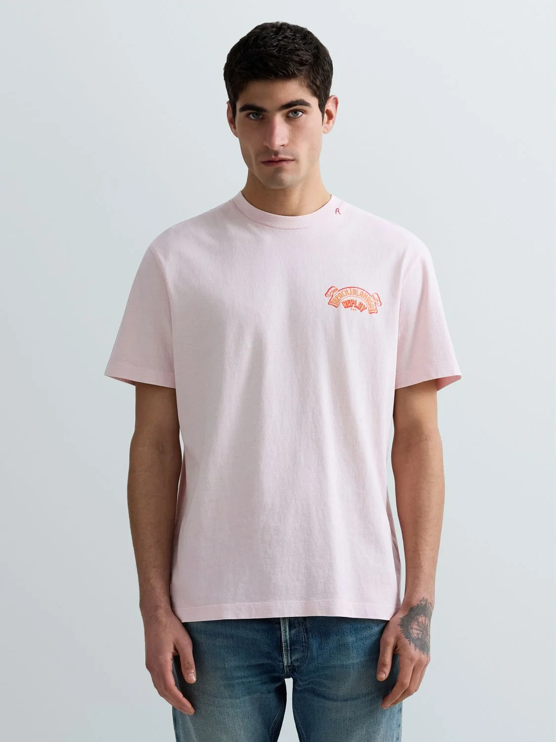T-SHIRT RELAXED FIT MIT FARBIGEM PRINT