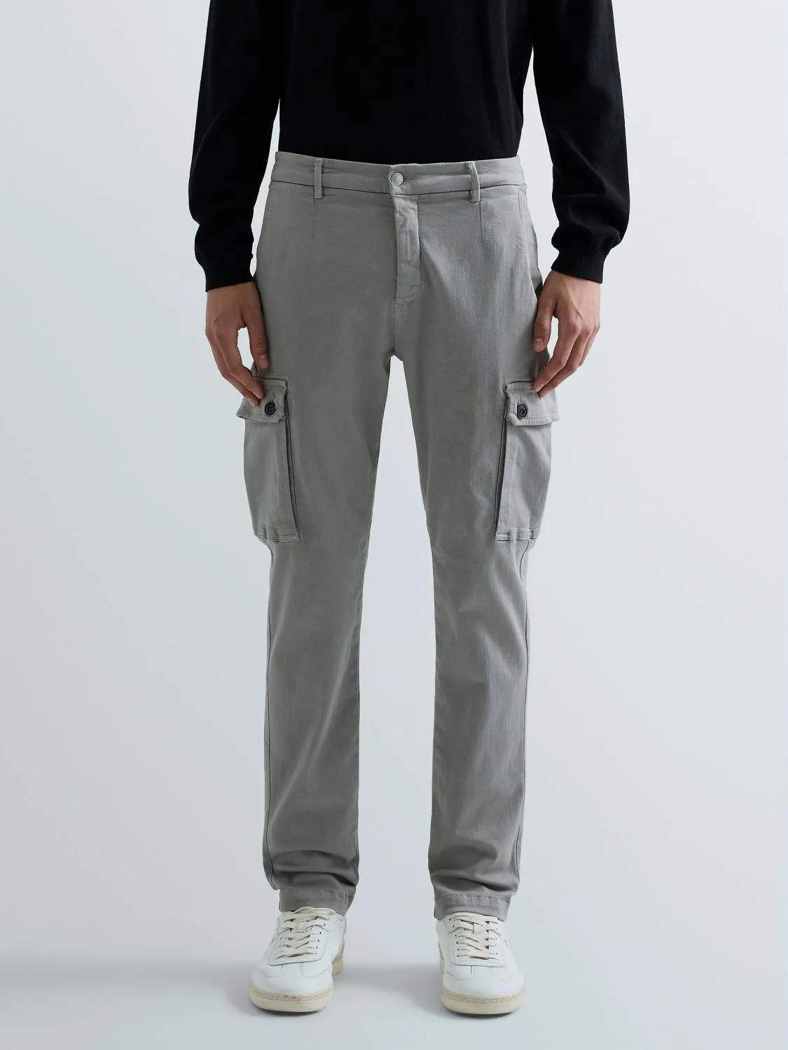REPLAY SLIM-FIT-CARGO-JEANS JAAN M9649E.000.8366197 LIGHT GREY 2