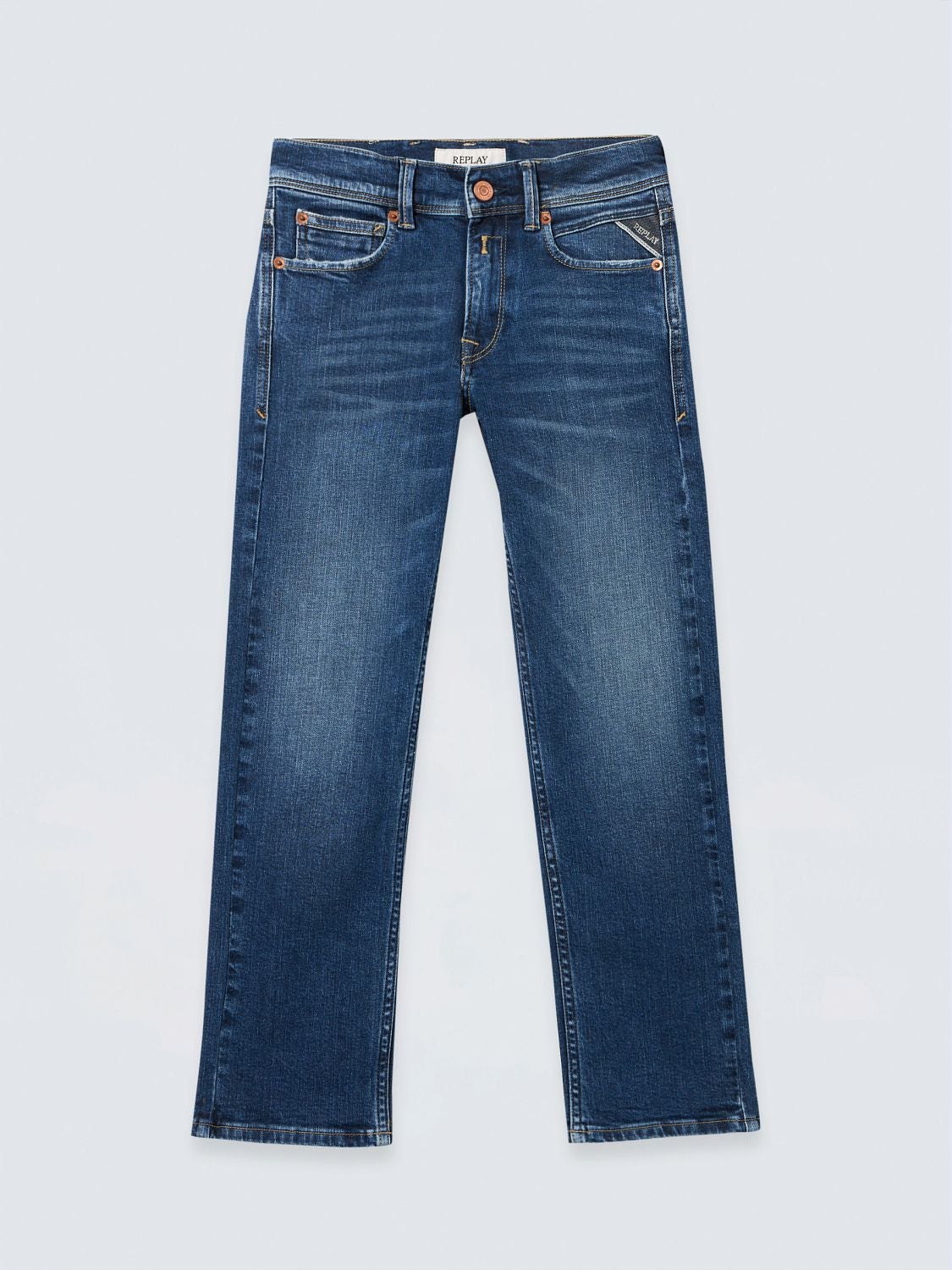 REPLAY JAKORS REGULAR-FIT JEANS SB9117.000.573 S16 MEDIUM BLUE 1