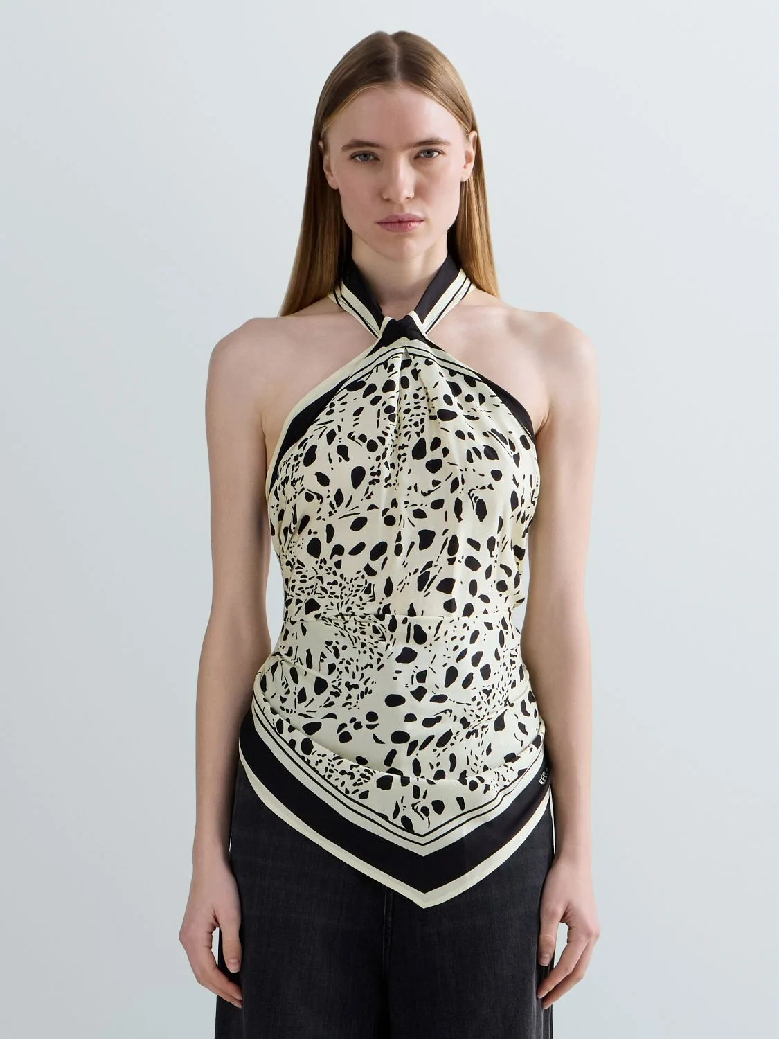 TOP MIT BANDANA-PRINT
