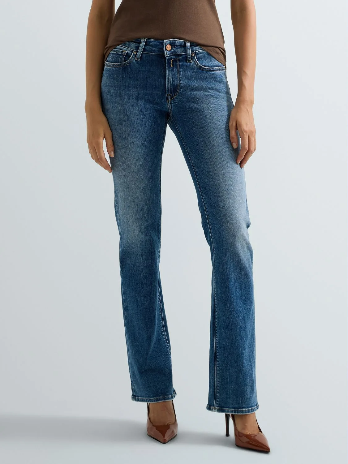 REPLAY AUSGESTELLTE BOOTCUT-JEANS NEW LUZ WB689 .000.69D 209 LIGHT BLUE 2