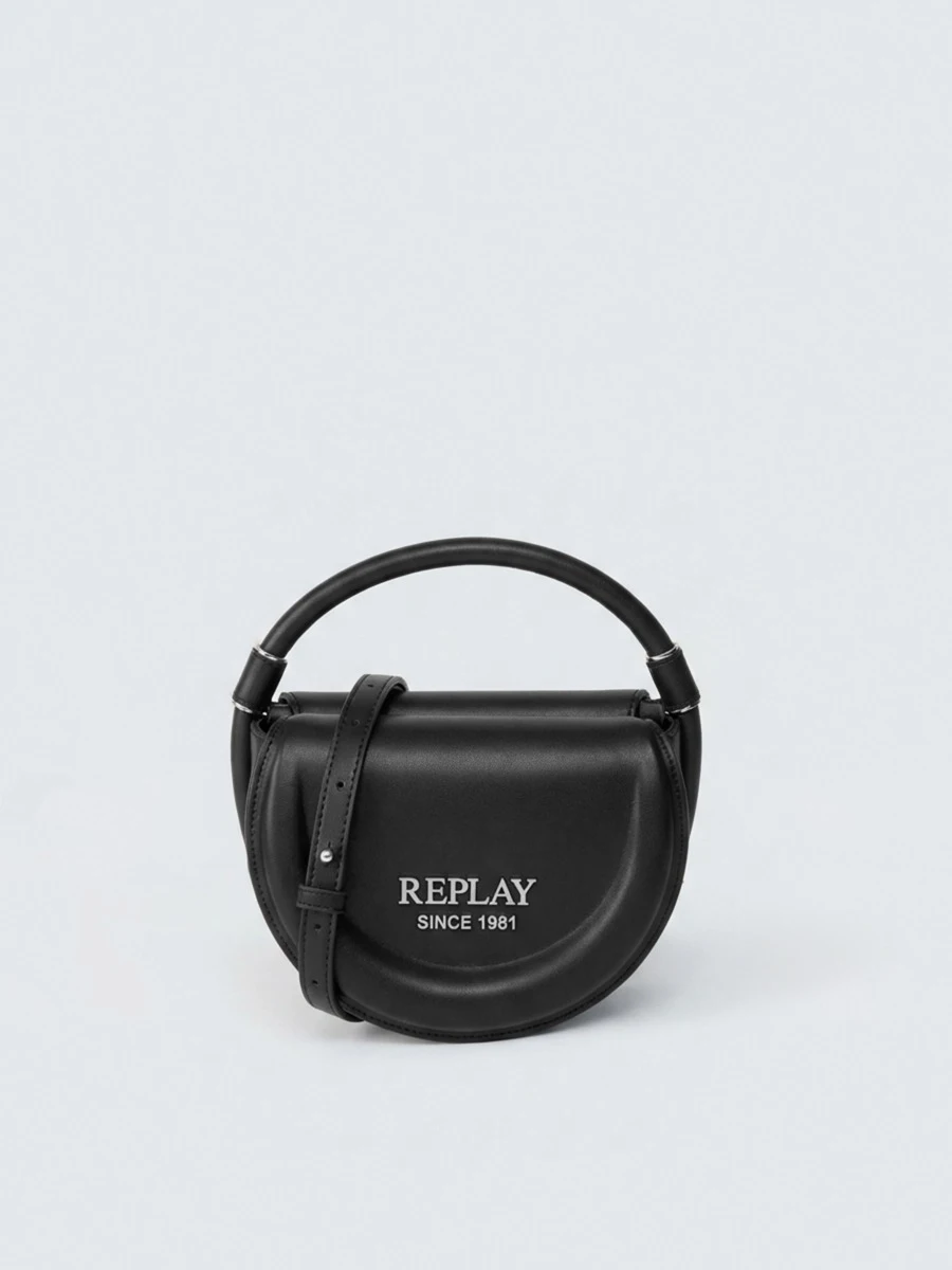 TASCHE MIT SCHULTERRIEMEN UND GRIFF