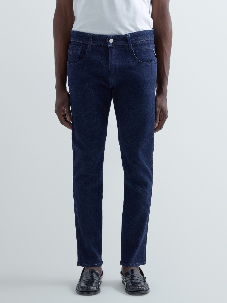 REPLAY SLIM-FIT-JEANS ANBASS M914Y .000.261 C07 DARK BLUE 2