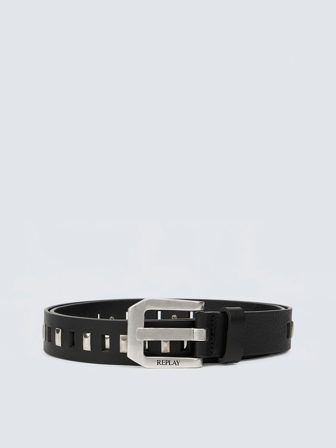 REPLAY STUDDED BELT AM2716.000.A1204N BLACK 1