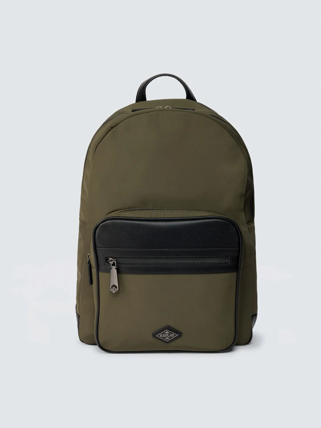 REPLAY NYLON SMART OFFICE BACKPACK FM3810.000.A2000D DUSTY OLIVE 1