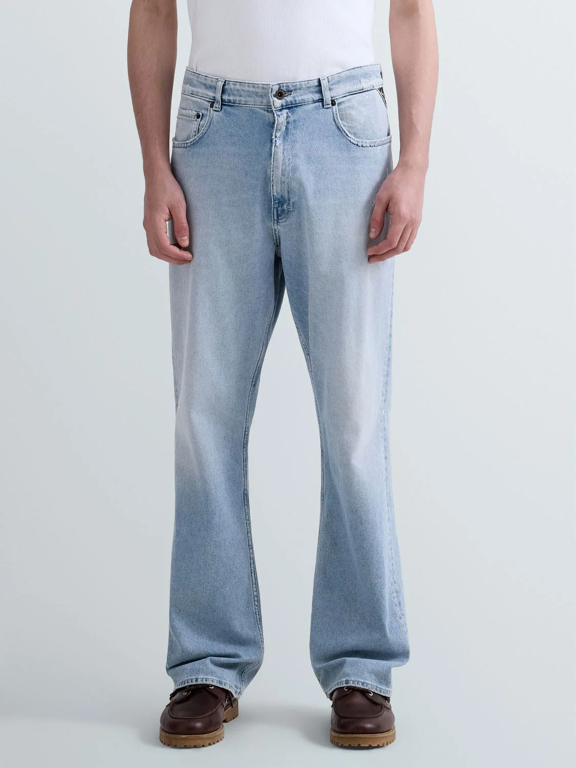 REPLAY CLEY BOOTCUT-FIT JEANS M1050 .000.519 16C LIGHT BLUE 2