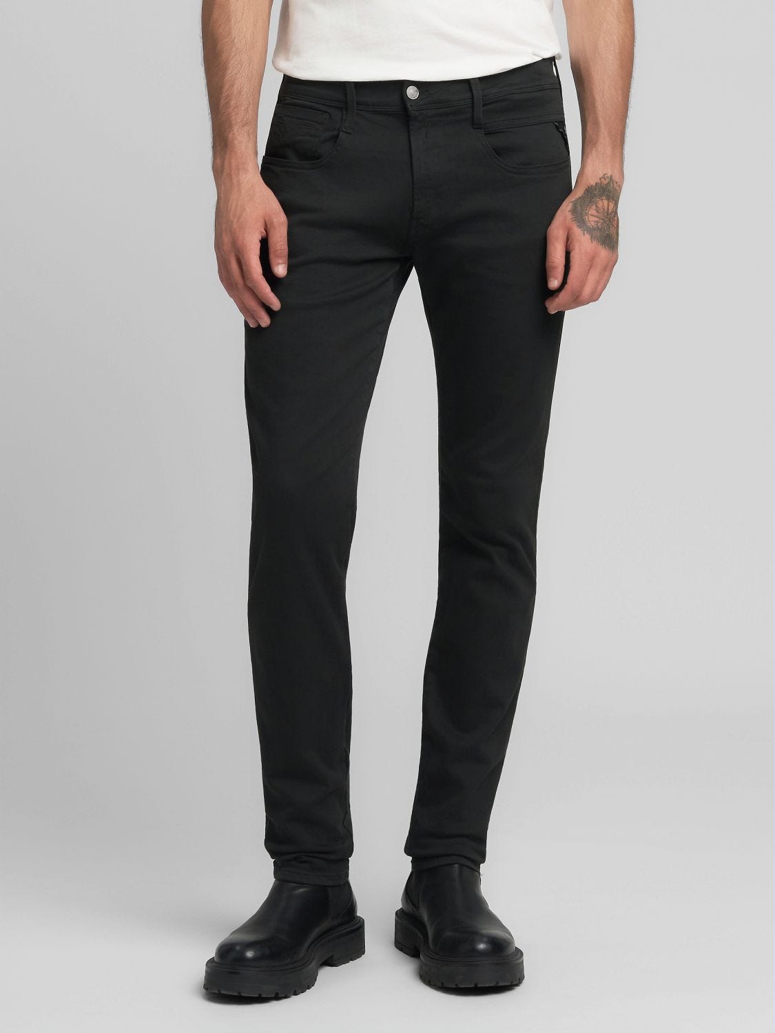【HI FI FNK】Packy Knee Dart Denim Dart-Knee Denim