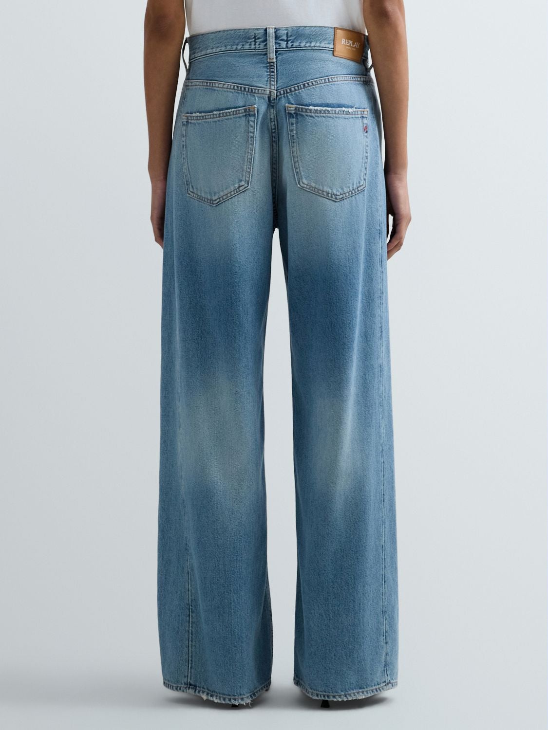 Narja baggy-fit jeans Light blue | Replay Jeans