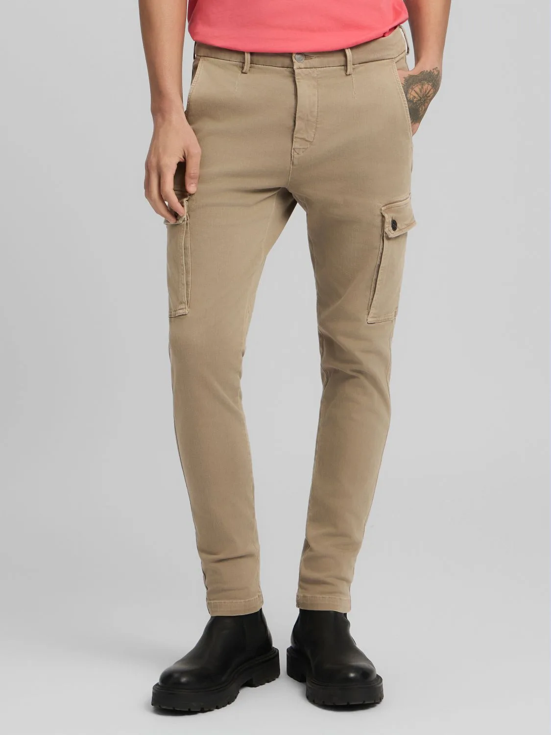 Cargo Petite Khaki Skinny Jeans Ladies Cargo Trousers Skinny