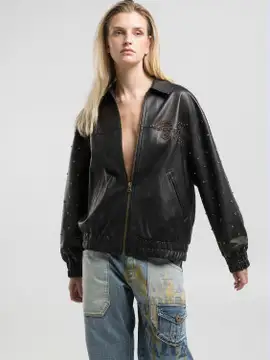 WE ARE REPLAY LEATHER JACKET