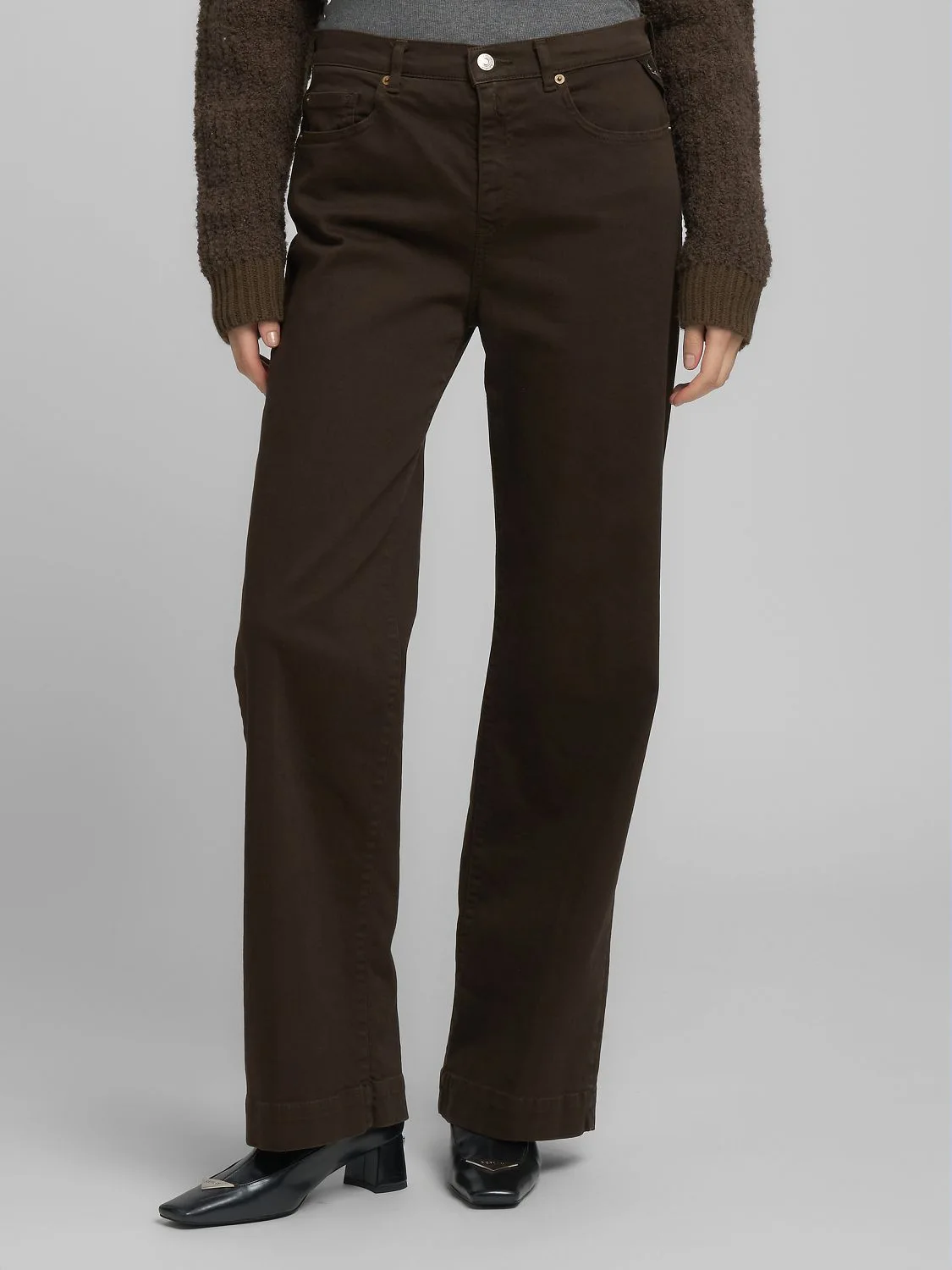 REPLAY MELJA RELAXED-FIT JEANS WB521 .000.8488790 WARM COFFEE 2