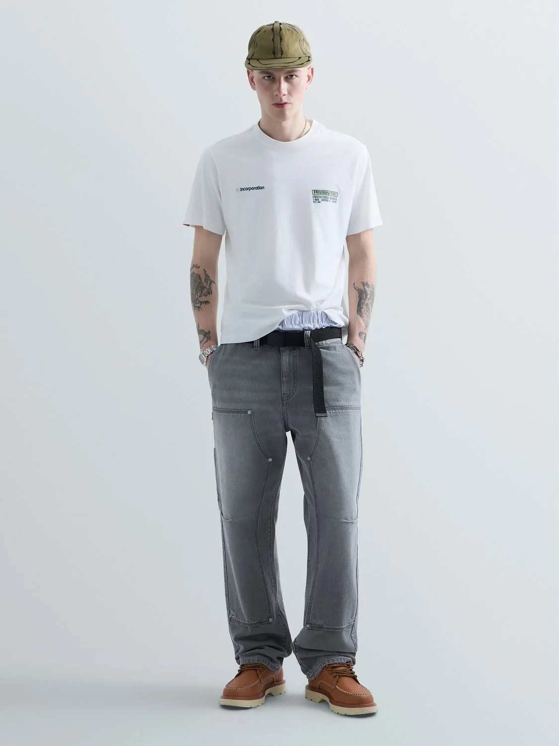 CAMISETA HARDWARE UNISEX REPLAY INC.