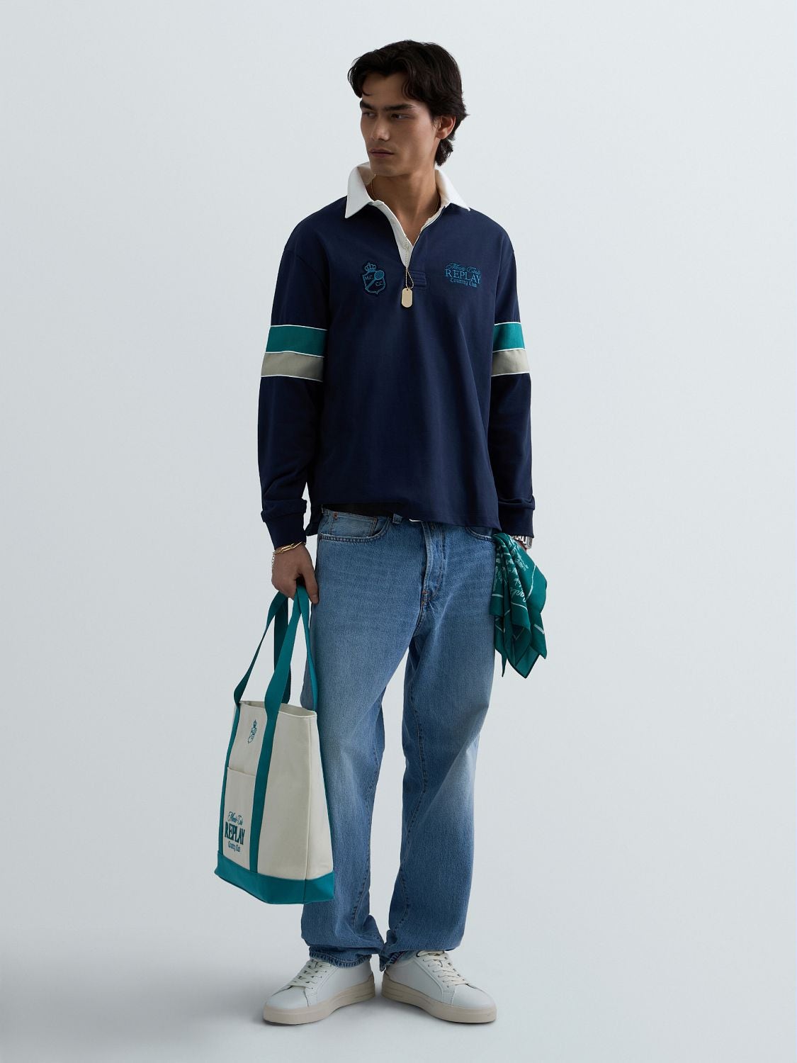 POLO DE MANGA LARGA MONTE CARLO COUNTRY CLUB COLLECTION