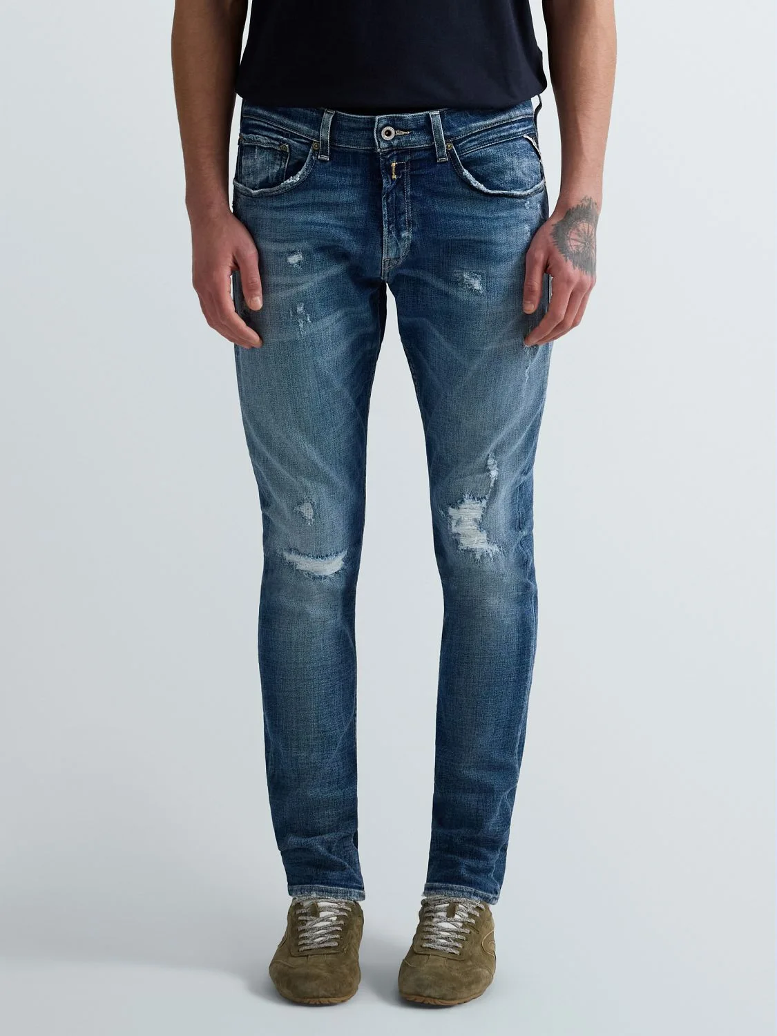 REPLAY ENNYS SKINNY-FIT JEANS M1051Q.000.141 102 MEDIUM BLUE 2