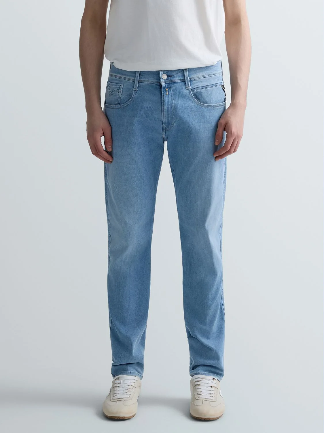 REPLAY VAQUEROS SLIM FIT ANBASS M914Y .000.661 800 LIGHT BLUE 2