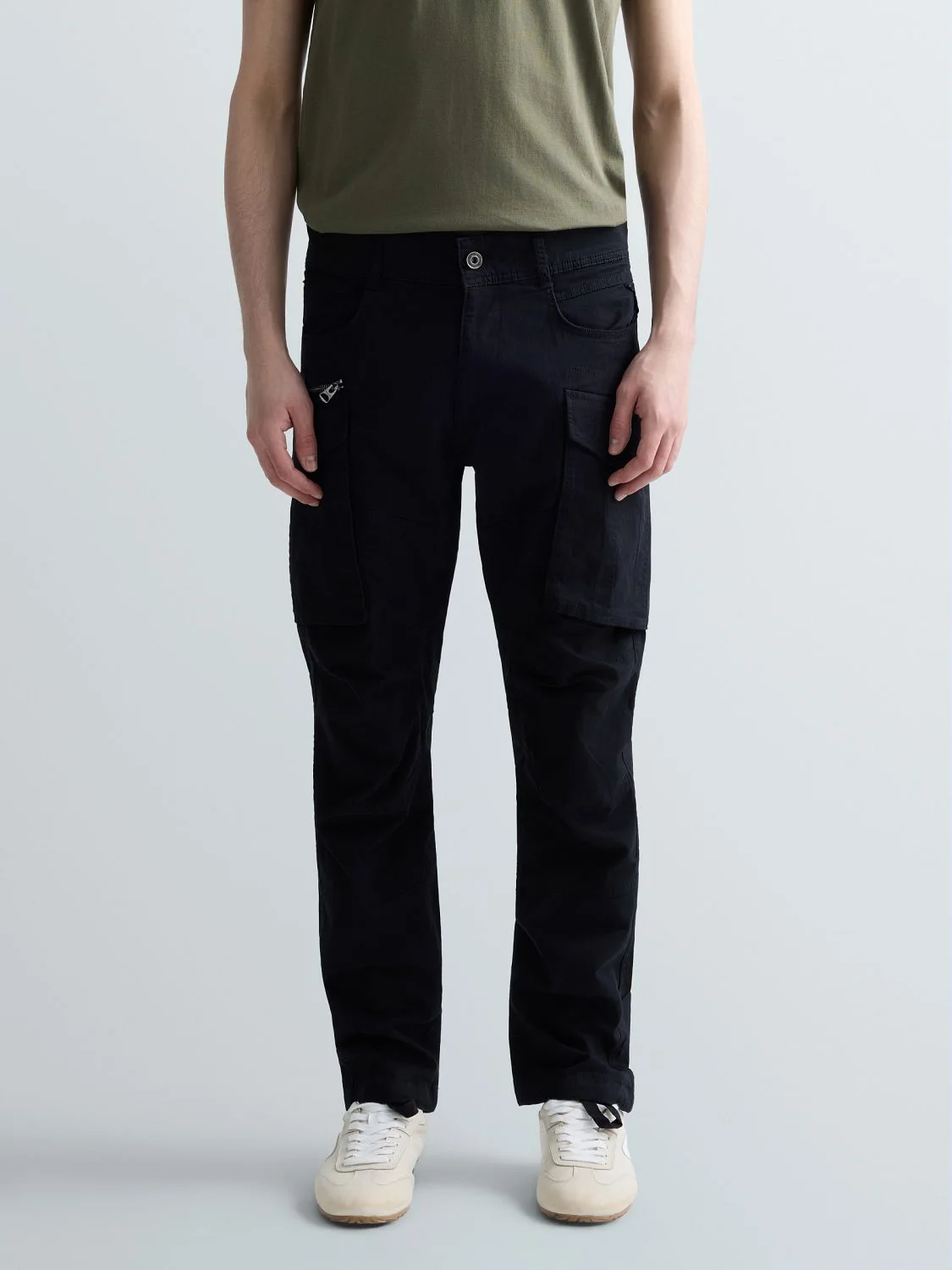 REPLAY PANTALÓN CARGO JOE M9873A.000.84387 BLACK 2